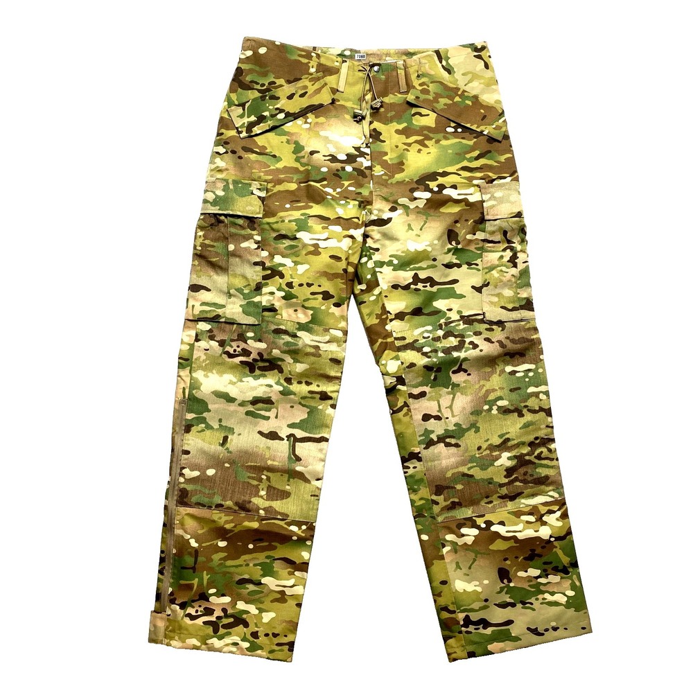 APECS Gore-Tex Military Pants Medium Long Multicam Camo US Army USGI